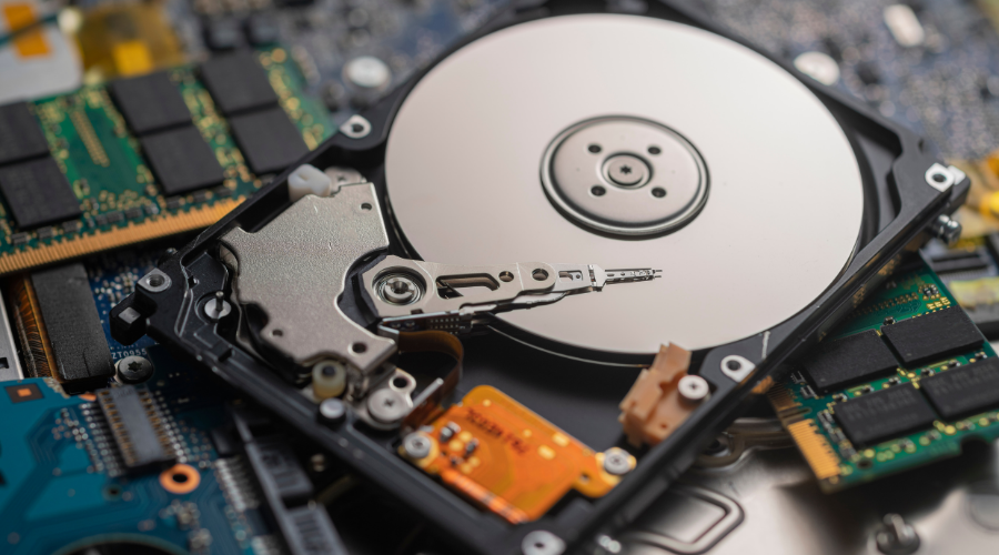 a hard drive