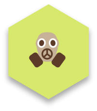 Gas mask icon