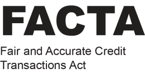 Fair and Accurate Credit Transactions Act logo